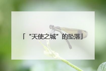 “天使之城”的坠落