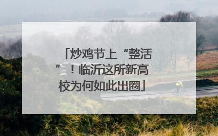 炒鸡节上“整活”！临沂这所新高校为何如此出圈