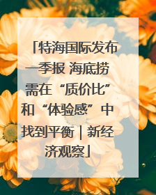 特海国际发布一季报 海底捞需在“质价比”和“体验感”中找到平衡｜新经济观察