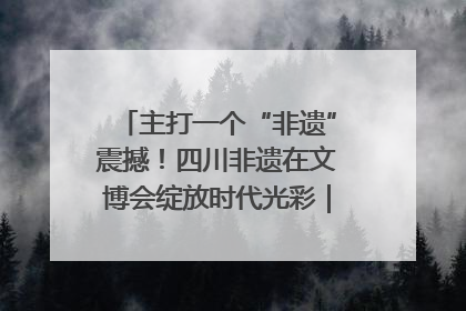主打一个“非遗”震撼！四川非遗在文博会绽放时代光彩｜文博向“新”