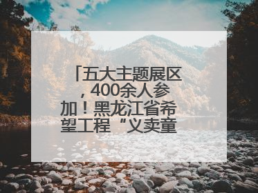 五大主题展区，400余人参加！黑龙江省希望工程“义卖童园”活动举行