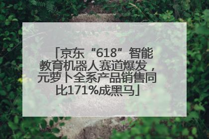 京东“618”智能教育机器人赛道爆发，元萝卜全系产品销售同比171%成黑马