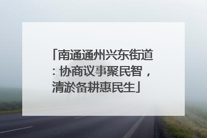 南通通州兴东街道：协商议事聚民智，清淤备耕惠民生