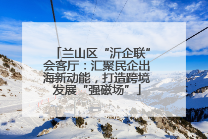 兰山区“沂企联”会客厅：汇聚民企出海新动能，打造跨境发展“强磁场”