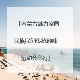 内蒙古魅力家园民族民间传统趣味运动会举行