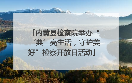 内黄县检察院举办“‘典’亮生活，守护美好”检察开放日活动