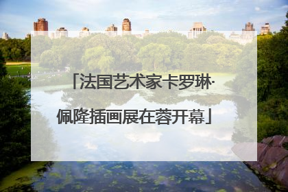 法国艺术家卡罗琳·佩隆插画展在蓉开幕
