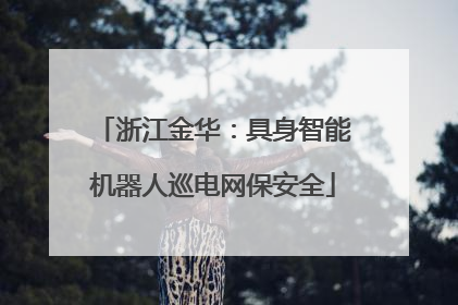 浙江金华：具身智能机器人巡电网保安全