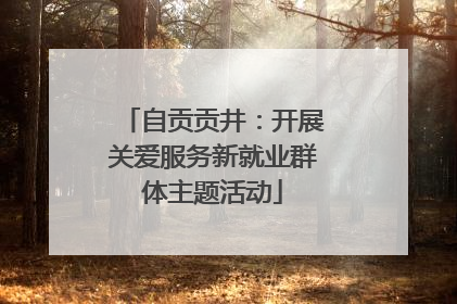 自贡贡井：开展关爱服务新就业群体主题活动