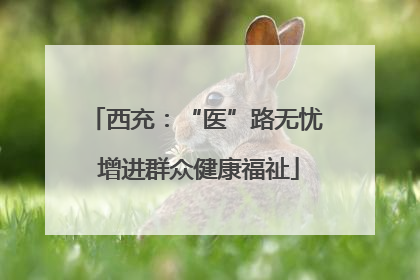 西充：“医”路无忧 增进群众健康福祉