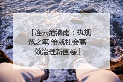 连云港灌南：执规范之笔 绘就社会高效治理新画卷