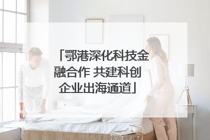 鄂港深化科技金融合作 共建科创企业出海通道