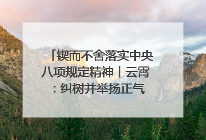 锲而不舍落实中央八项规定精神丨云霄：纠树并举扬正气 作风建设谱新章