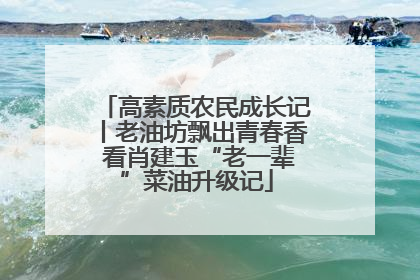 高素质农民成长记丨老油坊飘出青春香 看肖建玉“老一辈”菜油升级记