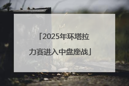 2025年环塔拉力赛进入中盘鏖战