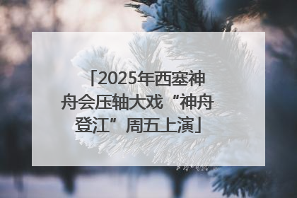 2025年西塞神舟会压轴大戏“神舟登江”周五上演