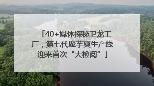 40+媒体探秘卫龙工厂，第七代魔芋爽生产线迎来首次“大检阅”